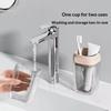 1Pcs Transparent Portable Toothbrush Toothpaste Case Family Travel Business Trip Acessories Storage Box Toothbrush Containers