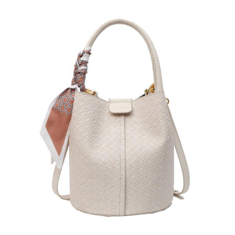2024 New Style Lady Crossbody Bag Chic Urban Minimalist Shoulder Bag Pu Bucket Bag