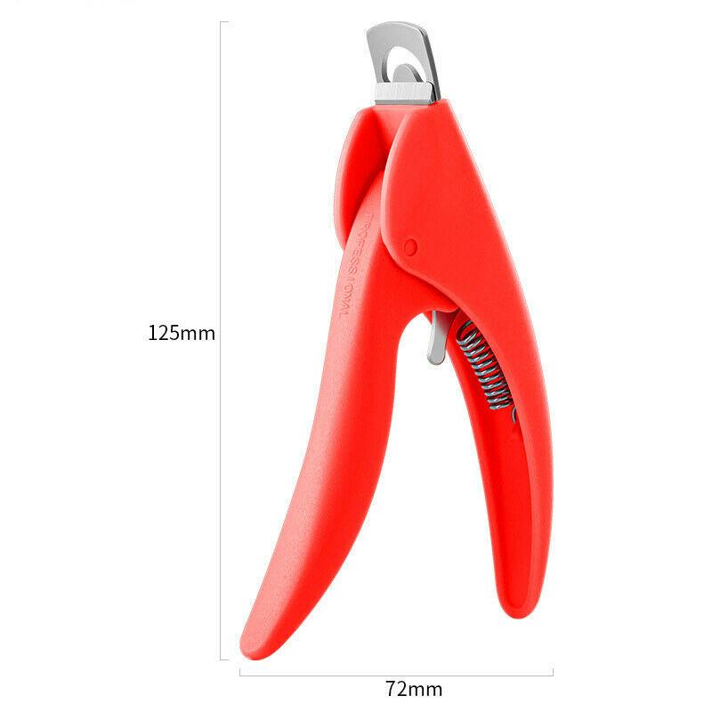 Nail Art Tips Clipper Trimmer Nożyczki Okrągłe narzędzie do manicure z fałszywymi końcówkami