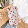 Sommer-Frucht-Handyhülle für iPhone X XR XS MAX 13 12 11 14 15 Pro Max Erdbeere für iPhone 7 8 Plus SE2020 Stoßfeste Hüllen