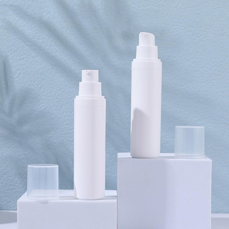 15/30Ml Empty Airless Pump Bottles Mini Lotion Vacuum Cosmetic Containers Women Make Up Travel Emulsion Bottle
