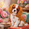 Dog Special Shaped 5D DIY Partial Drill Diamonds Dots Gem Art Kits for Adults DIY Gift Home Decor Diamond Dots Paintings 30x30cm