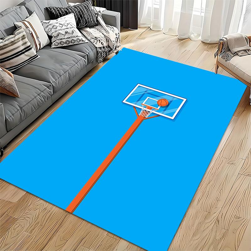 Basketball Hoop Minimal Design suitable as a non-slip mat for the living room or bedroom sofa