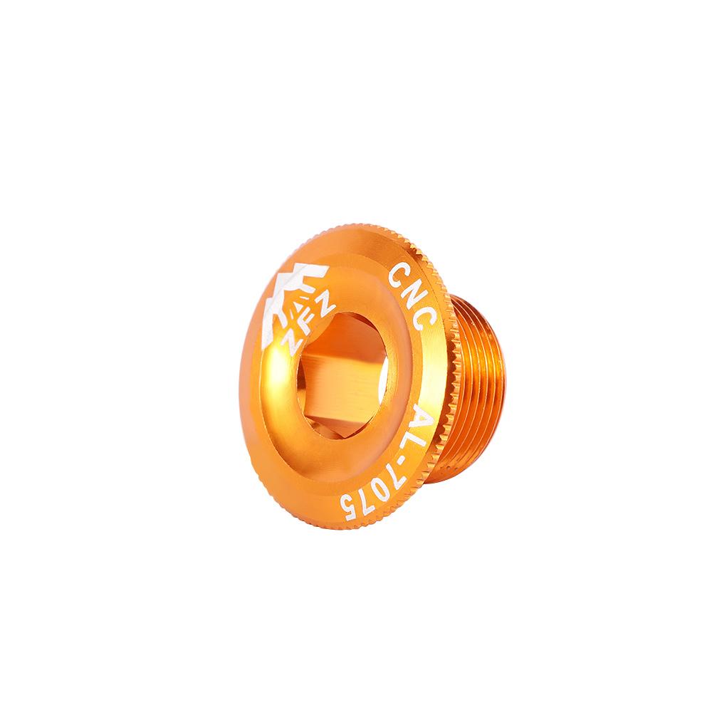 CNC Bicycle Parts Aluminum Alloy Axis Screw Crank Arm Fixing Bolt Crank Cover Crank Bolt Cover Cap Bike Bottom Bracket Bolt