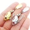 FTK 1pc Metal Vibrating Lipless Crank Bait Fishing Bait with Spoon Sequins - Great for Trout and Fly Fishing