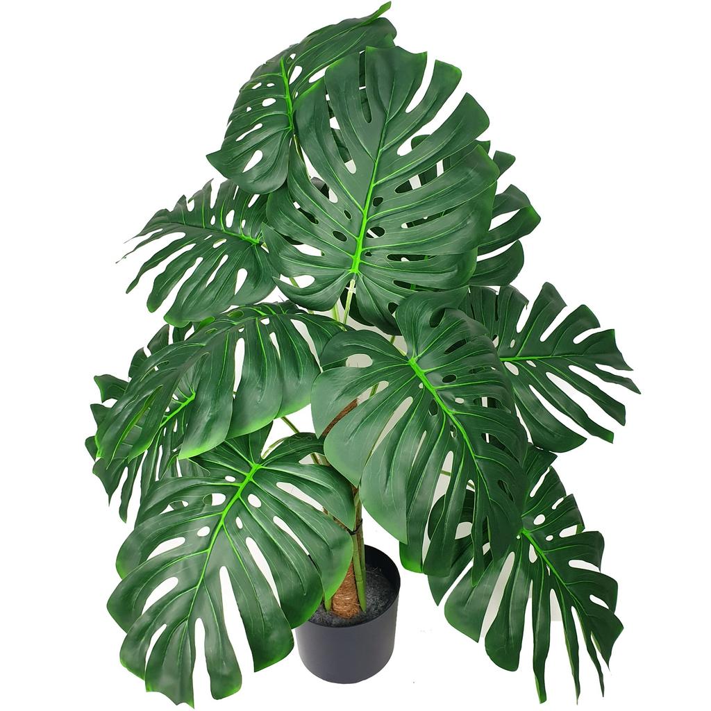 Artificial Monstera in a 100cm Pot Artificial Flowers Huge Leaves