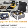 Mini Handheld Pipe Pipeline Inspection Camera Drain Sewer Industrial Endoscope with Monitor 30m