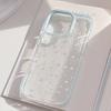 Blue Star IPhone 15 Apple 16pro Max Mobile Phone Case Suitable for 14 Niche 13 Anti Fall Transparent