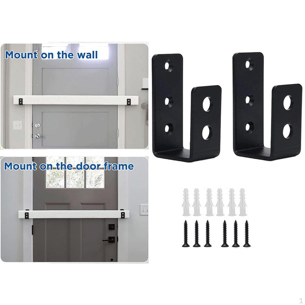 Door Barrier Brackets ,Door Clamps Security Bar for Home