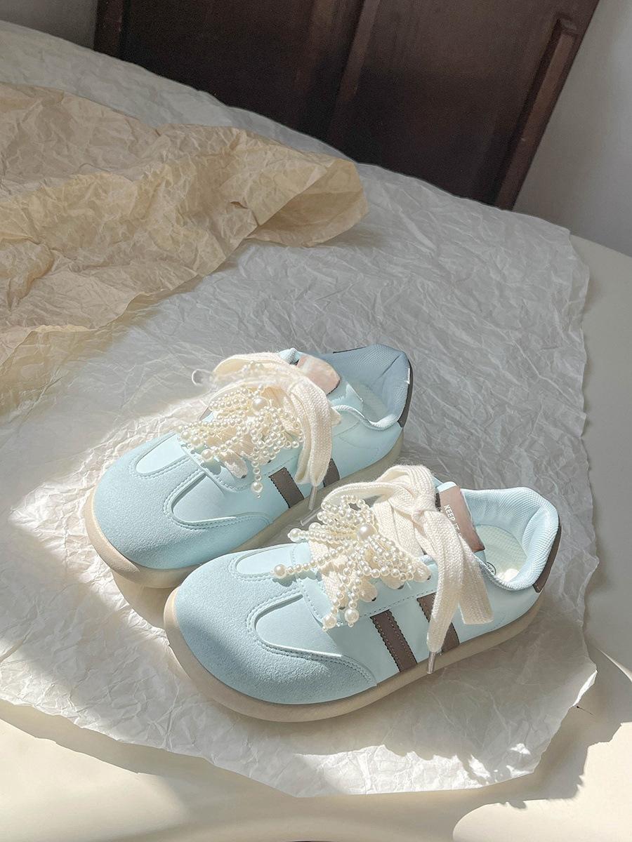 

Новые туфли для скейтбординга женские весна 2025 новые универсальные повседневные туфли со стразами легкие универсальные повседневные туфли на платформе удобные женские 37