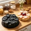 Silicone Cake Mold Flexible Food Grade Baking Mold for Oven And Freezer Non-Stick Heart Shape Dessert Mold for Mousse Cookies Jelly
