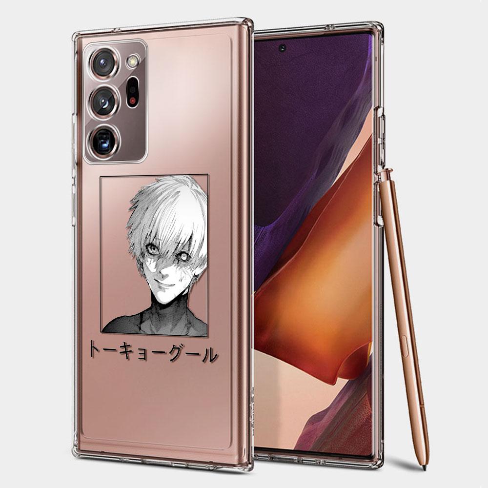 Anime Tokyo Ghoul Clear Case For Samsung Galaxy Note 10 Lite 20 Ultra 9 8 S21 Plus S20 FE S10 S9 S8 Silicone Shell Phone Cover