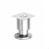 Adjustable Furniture Support Legs, Cabinet Sofa Bed Table Feet, Sturdy, NonSlip, RustResistant Black