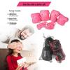 Children's Protective Gear Set for Skating: Knee Pads, Elbow Pads, Wrist Guards for Inline Skates, Skateboards, and Scooters.