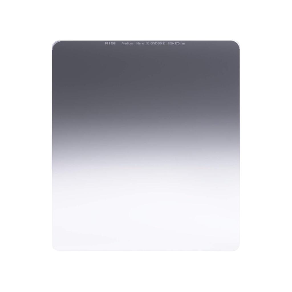 NISI Medium Graduated 150mm Neutral Density Filter from Black NIP-150-MGND0.6 Ikan,