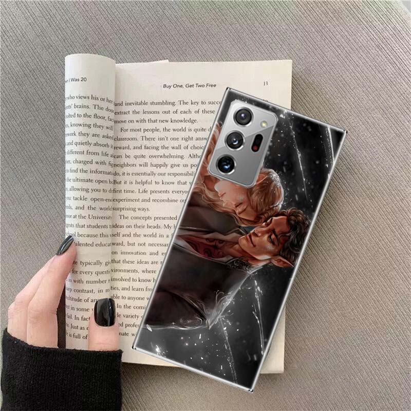 

Acotar A Court of Mist and Fury Phone Case For Samsung Galaxy S25 Edge S24 S23 FE S22 S26 Ultra S21 S20 S10 Plus Capa Soft Samsung S21