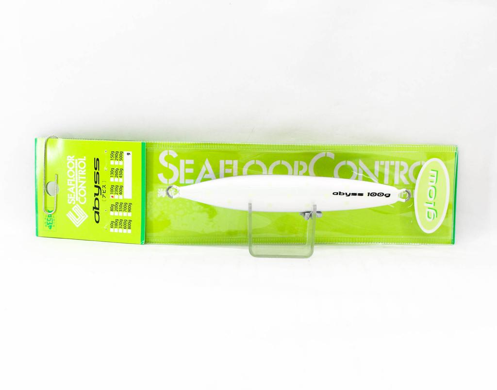 Seafloor Control Metal Jig Abyss 100 grams Titan Red Pearl Dot Glow (5986)