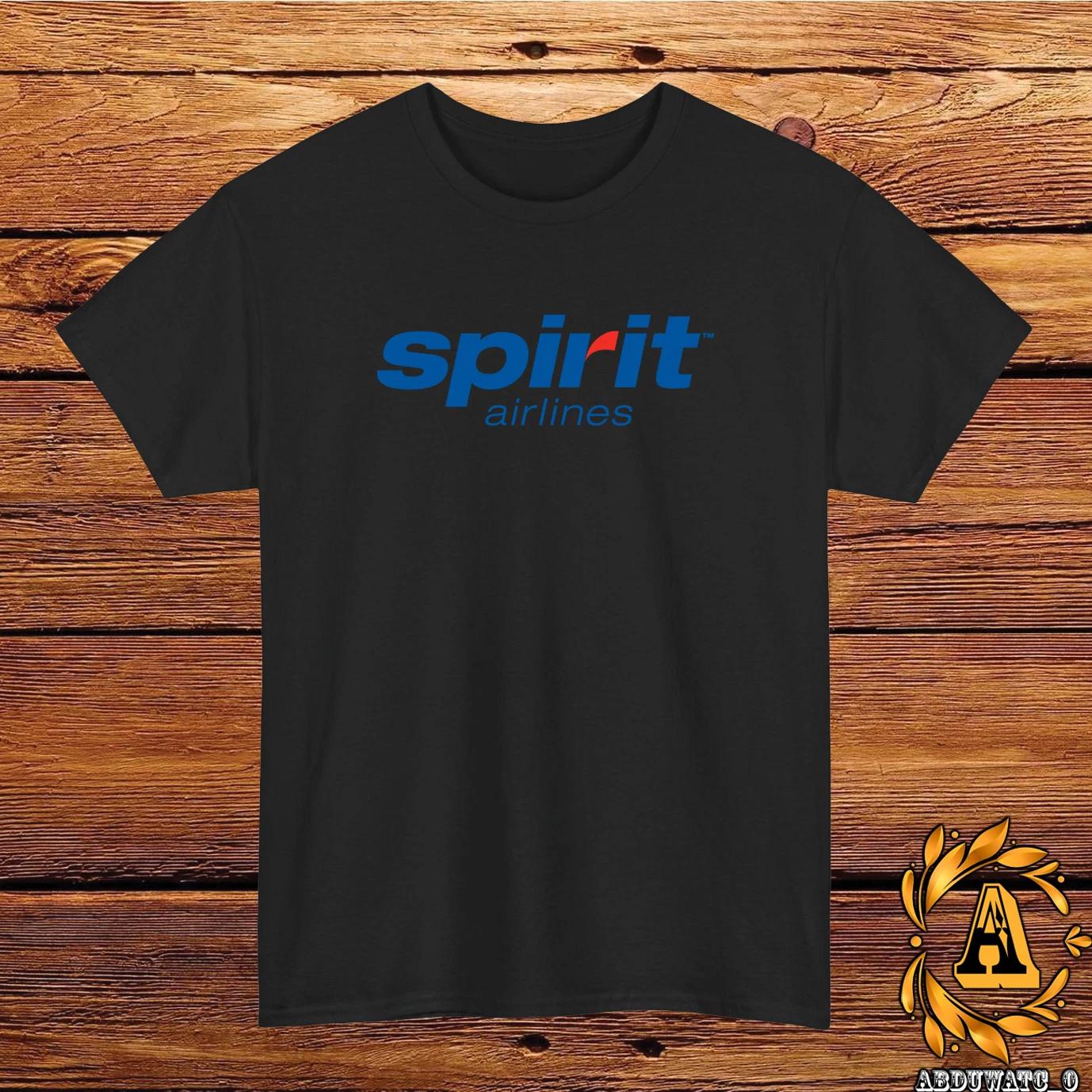 Spirit Airlines Logo Mens T-Shirt Cotton Graphic Tee S-5XL S