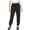Nike Logo Printed Fleece Casual Jogger Pants Women Bottoms Black DV7097-010