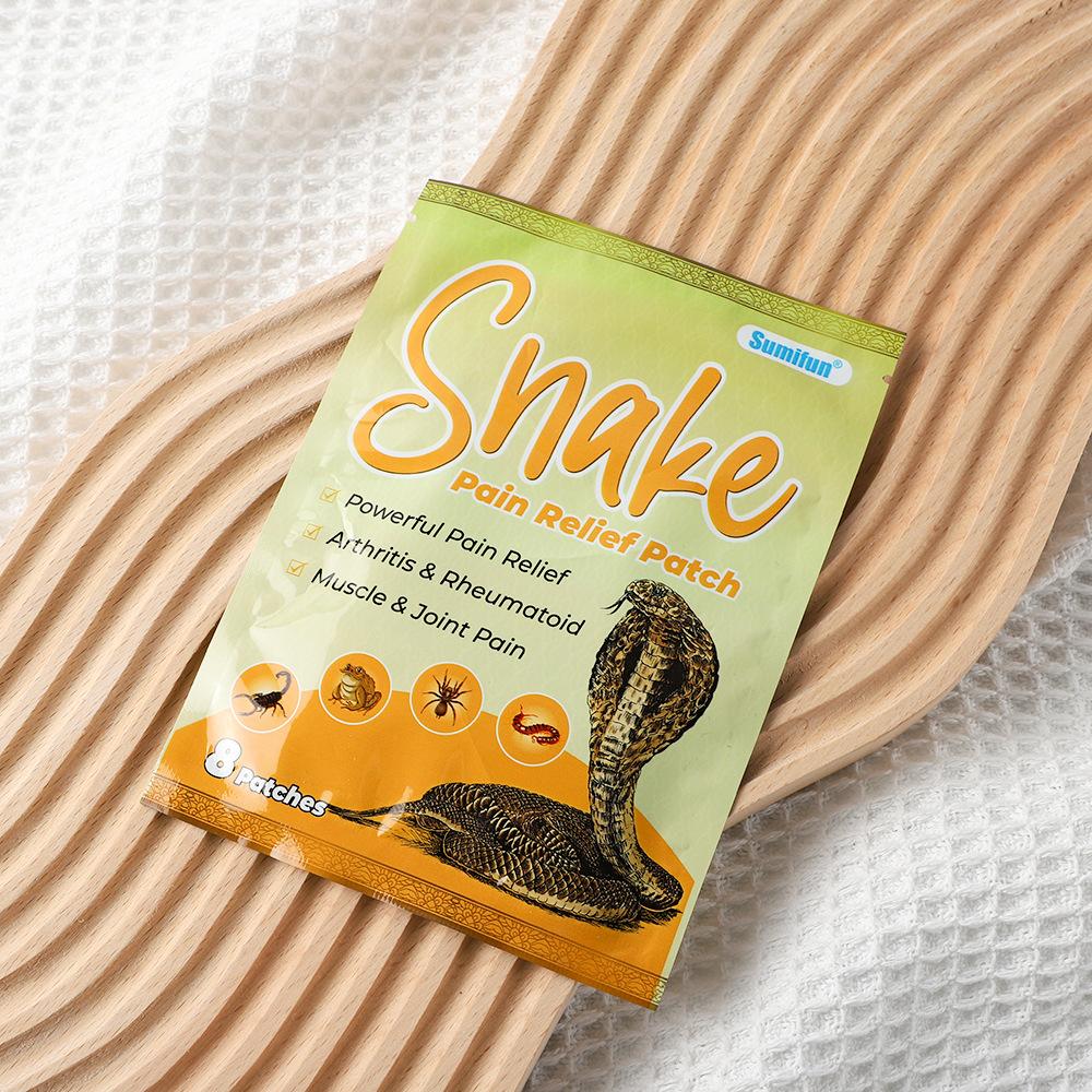 8pcs/bag Scorpion Venom Plaster Back Joints Patches Knee Relief Balm Sticker Pain Relief