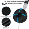Wired Foldable 3.5mm HiFi Audio Bass Headset Gaming Headphone for Phone/Tablet