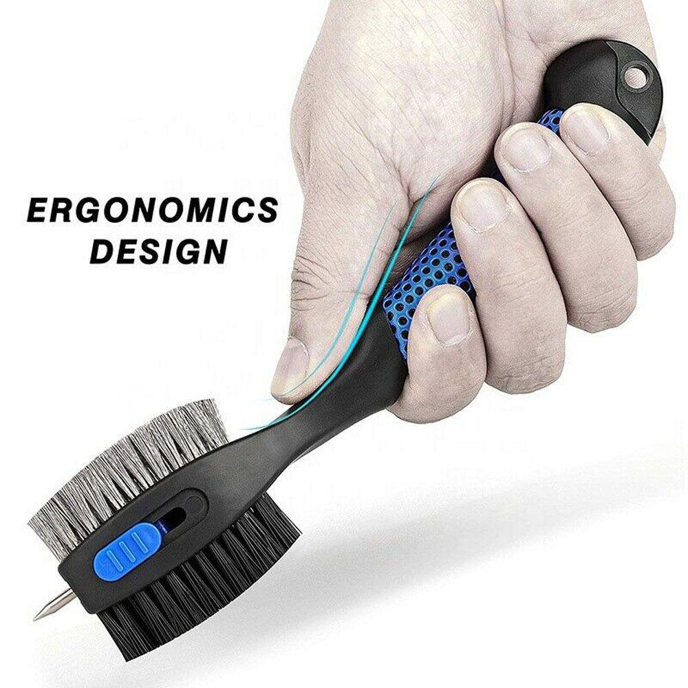 Goods Cleaning Tool Sharpener Tool Retractable Groove Cleaner Golf Club Brush Golf Accessories