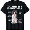 Anatomie eines Border Collie T-Shirts