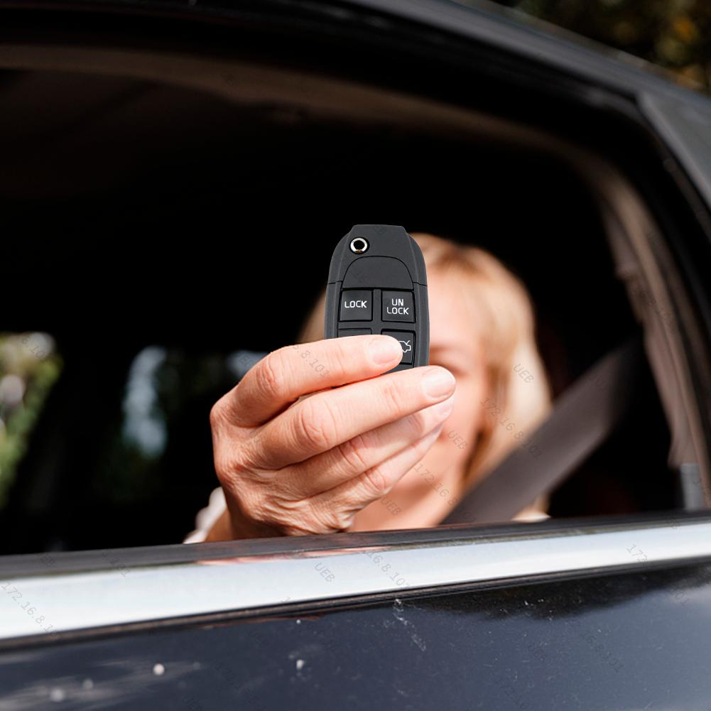 Pouzdro klíče s 5 tlačítky, sklopný dálkový ovladač FOB, náhrada, vhodné pro VOLVO S60 2000-2009 / S80 1999-2006 / V70 2000-2007 XC90 2002-2013 Klíč od auta