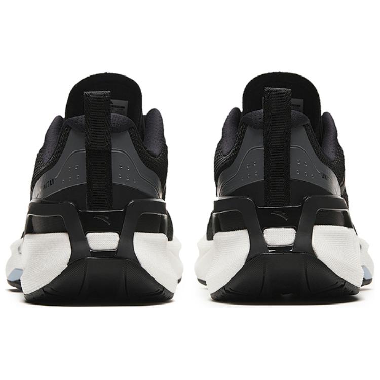 Anta Comfortable Versatile Shock Absorbing Durable Low Top Training Shoes Men Sneakers Black Gray 112427788-1