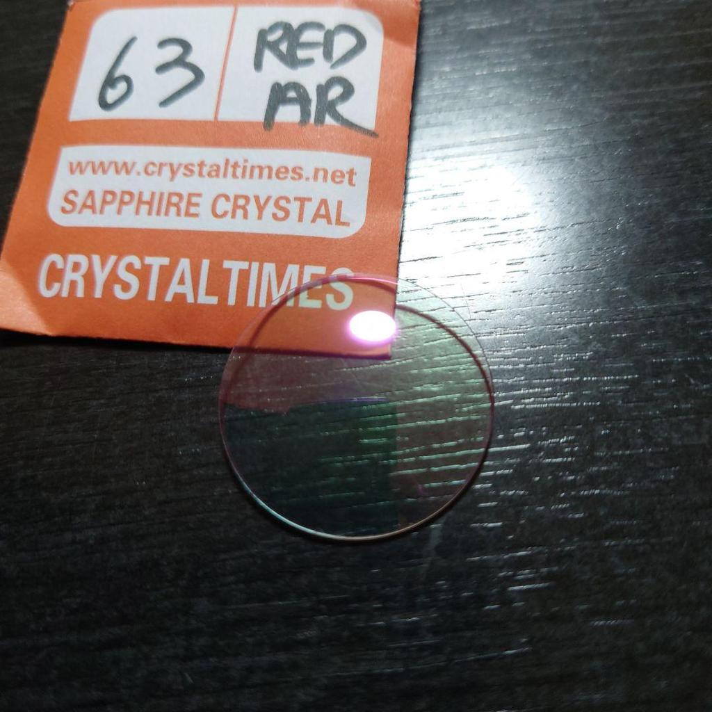 [USED] CRYSTALTIMES Sapphire Crystal 30mm Red AR