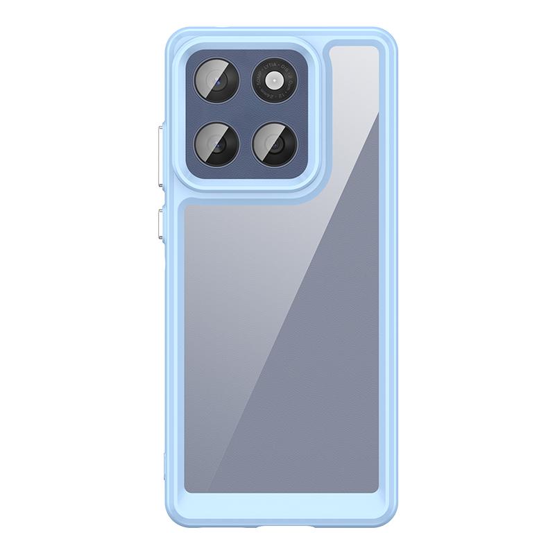 For Moto Edge 60 Case Cover Motorola Moto Edge 60 Capas New Shockproof Phone Bumper Back Clear Transparent Fundas Moto Edge 60