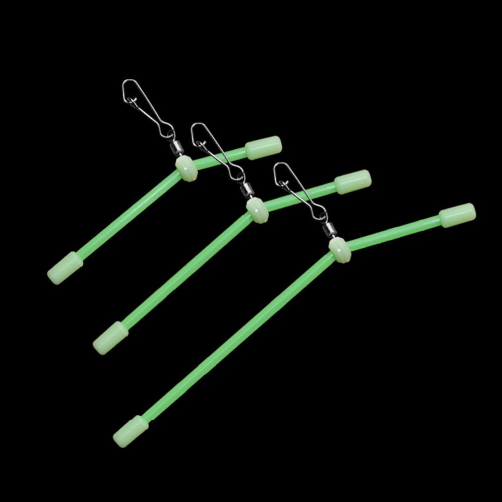 5 Stück 7-25CM Leuchtende Kunststoffröhre Grundangeln Balance Meeresangeln Weitwurf Verwicklungssichere Kunststoff-Winkelrohr Köder Zubehör