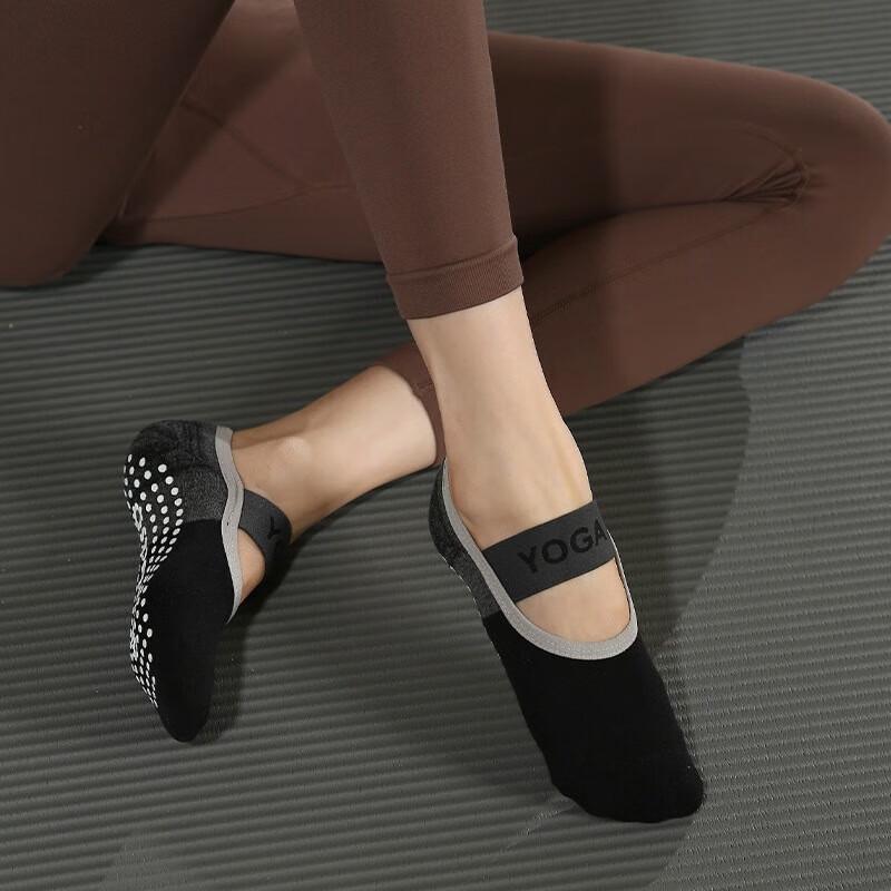 WEZHO Women s Anti-Slip Pilates Yoga Socks