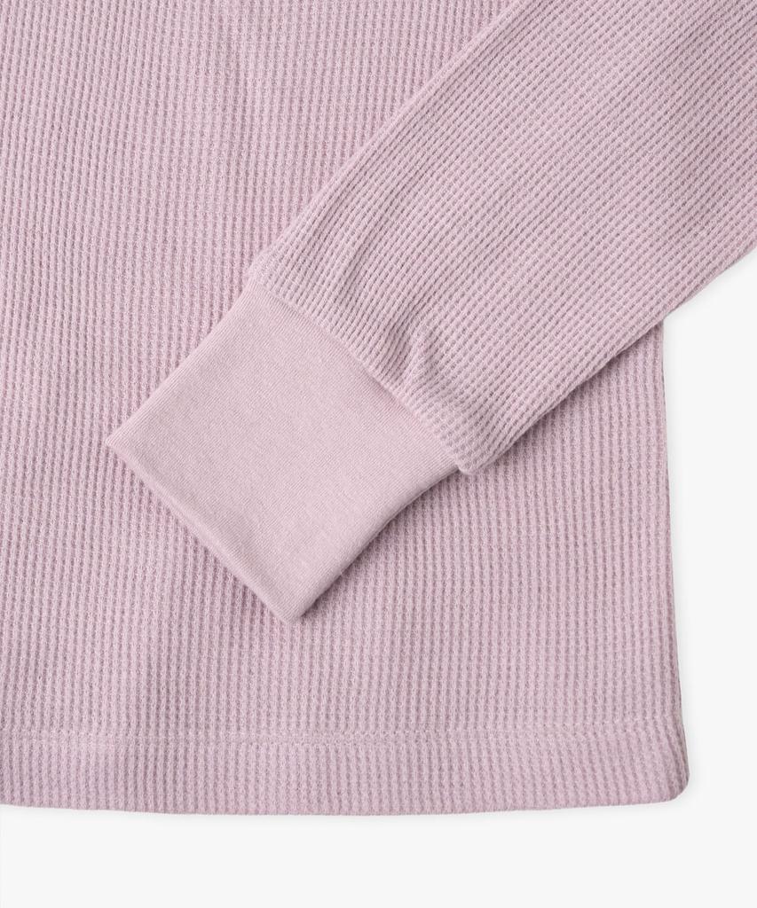 38COMEONCOMMON Waffle Slim Long Sleeve (Powder Pink)