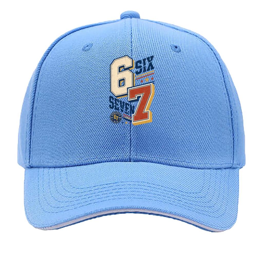 Retro Number Wordmark Street Graphic Sandwich Baseball Cap Sun Cap Outdoor Workouts Hat