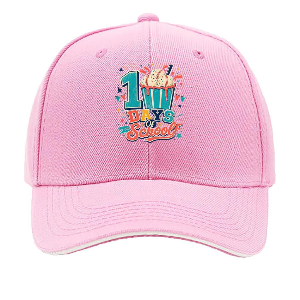 Days School Sports Sweet Celebra Sandwich Baseball Cap Sun Cap Outdoor Workouts Hat