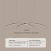 Modern LED Pendant Light For Living Room Kitchen Bar Restaurant Hanging Lamps Minimalist Long Chandelier Decor Lighting Fixtures