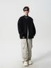 Men's Autumn Trendy Half-High Collar Hoodie Jacket - High Street Versatile Zipper Sportswear for Couples