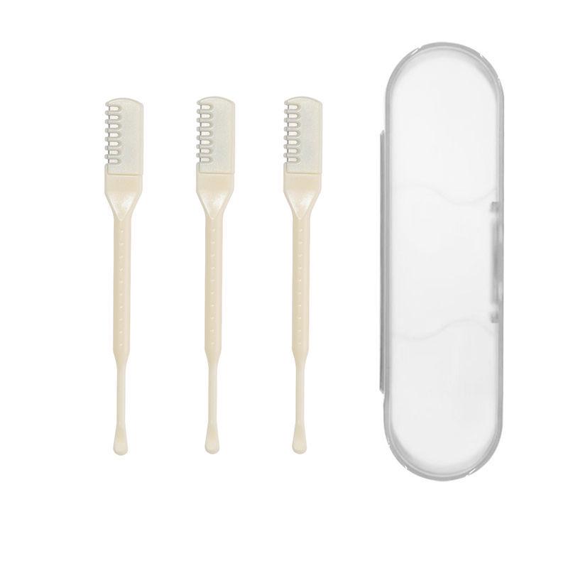 Men's & Women's Double-Headed Portable Nose Hair Trimmer - Manual Safety Razor