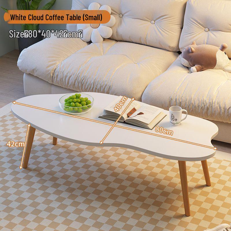 Nordic Minimalist Coffee Table for Living Room or Small Apartment