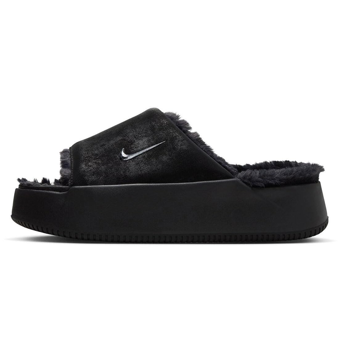 Nike Calm Elevation Fur Size W, Black, HV8560-001, 22.0cm чёрный