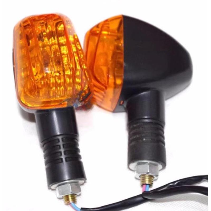 Universal Motorcycle Signal Turning Light for Haojue Suzuki Qjmotor GT125/S EN125 GSX125 HJ125 Indicator Flasher Yellow Winker
