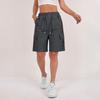 Women's Sports Shorts Casual Loose Solid Color High Waisted Pocket Shorts