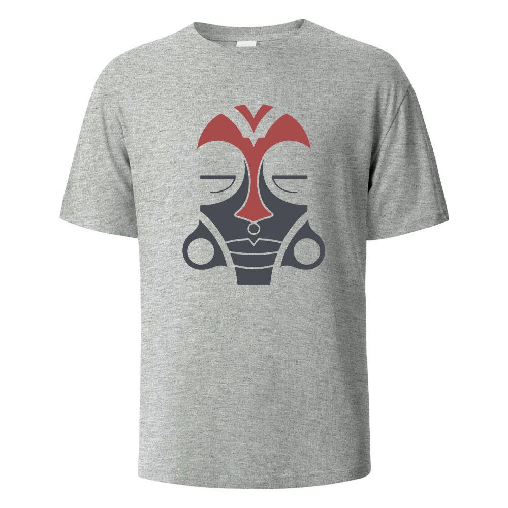 Streetwear Basic Top Monks Funny Print TShirt Casual Short sleeved Tops Summer Tees For Men Women 100 Cotton Oneck Oversize