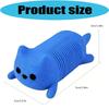 Articulated Animal Desk Toy 3D Segmented Figure Plastic Texture for Shelf Display, Desktop Use, and Hand Press Action Display Piece