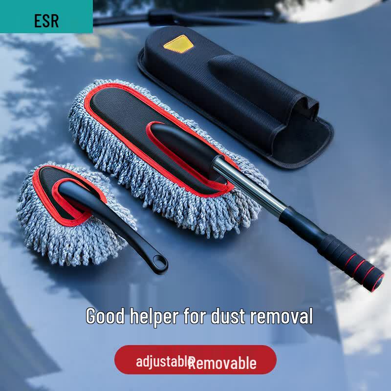 ESR Soft Car Duster & Wash Mop with Stainless Steel Handle
