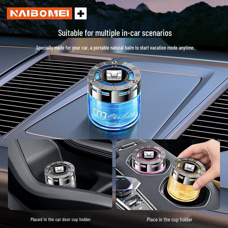 Tank 300/500 Car Perfume Seat Air Freshener - Formaldehyde Removal Balm for Car Interiors