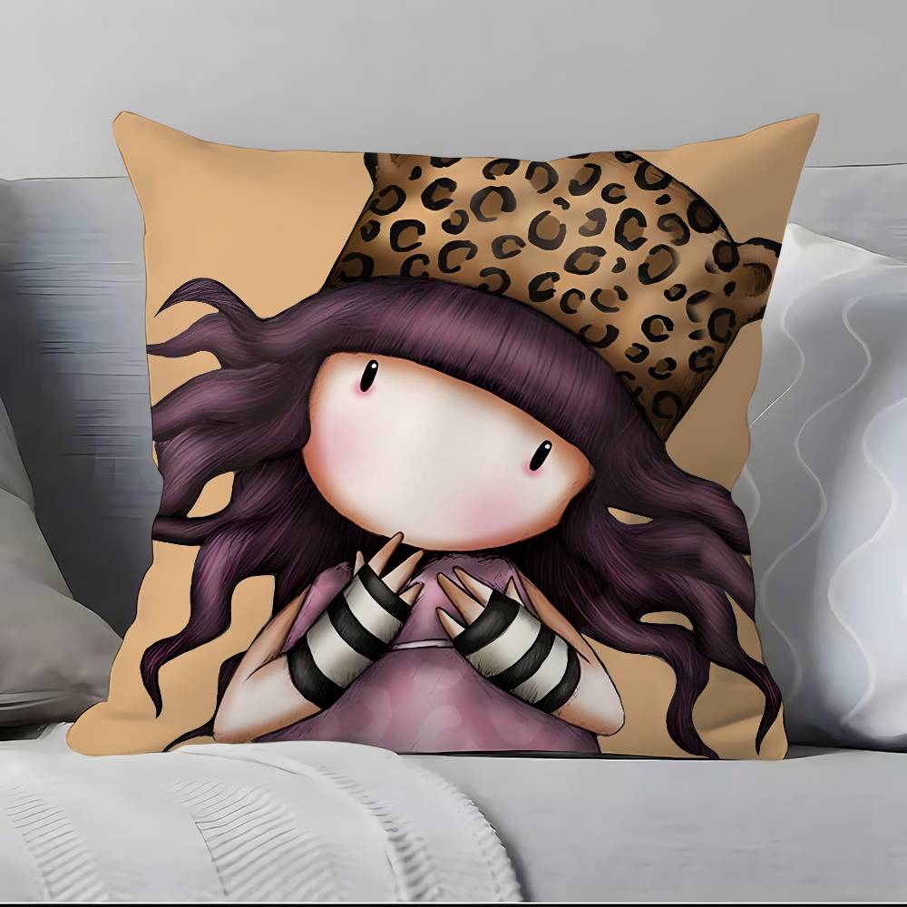 S-S-Suzanne W-Woolcott's S-Santoro G-Gorjuss Pillow Case Pillowcase Soft Skin Friendly & Comfortable With A Hidden Zipper