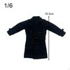 1/6 Trench , Handmade Doll Clothes Over, Miniature Clothing for 12" Model, Figures Dress Accs