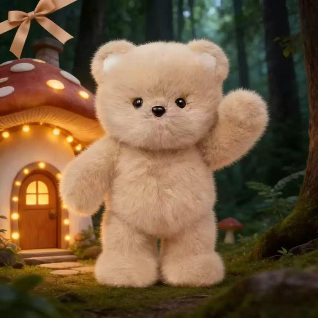High-Standard-Quality Running High-Quality Bearl High-Quality Plush Play Sets High-Quality Cute High-Quality Bear Small Figurines High-Quality
